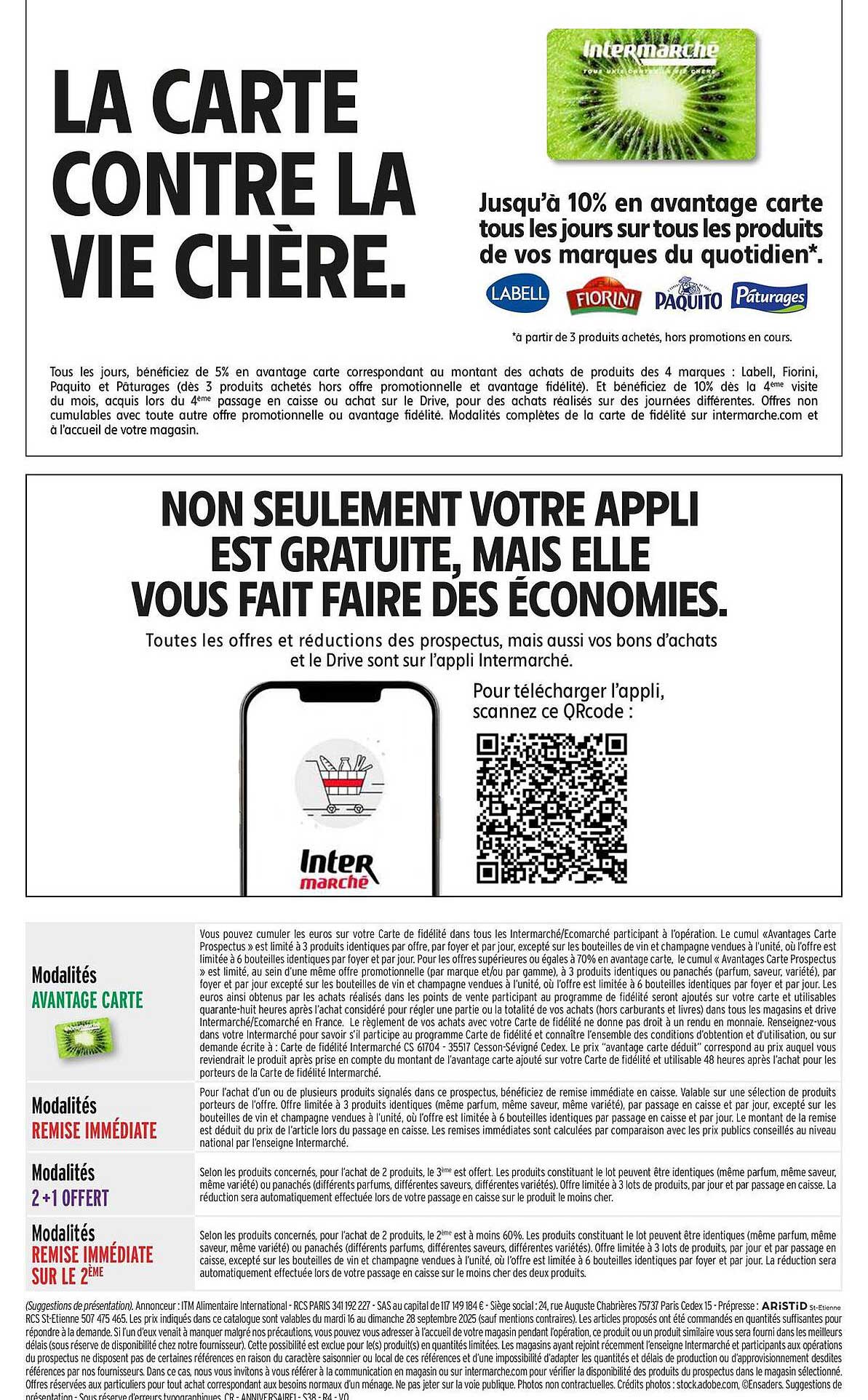 LA CARTE CONTRE LA VIE CHÈRE.