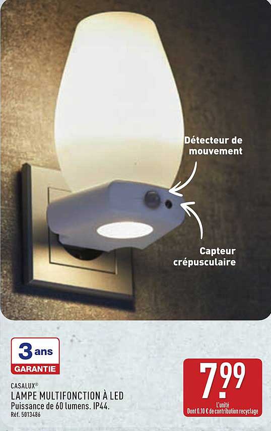 LAMPE MULTIFONCTION À LED