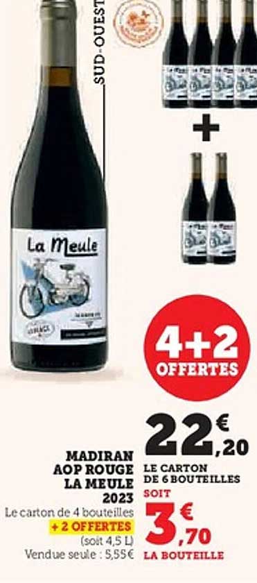 MADIRAN AOP ROUGE LA MEULE 2023
