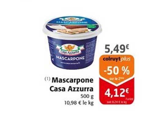 Mascarpone Casa Azzurra