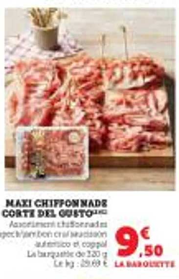 MAXI CHIFFONNADE CORTI DEL GUSTO