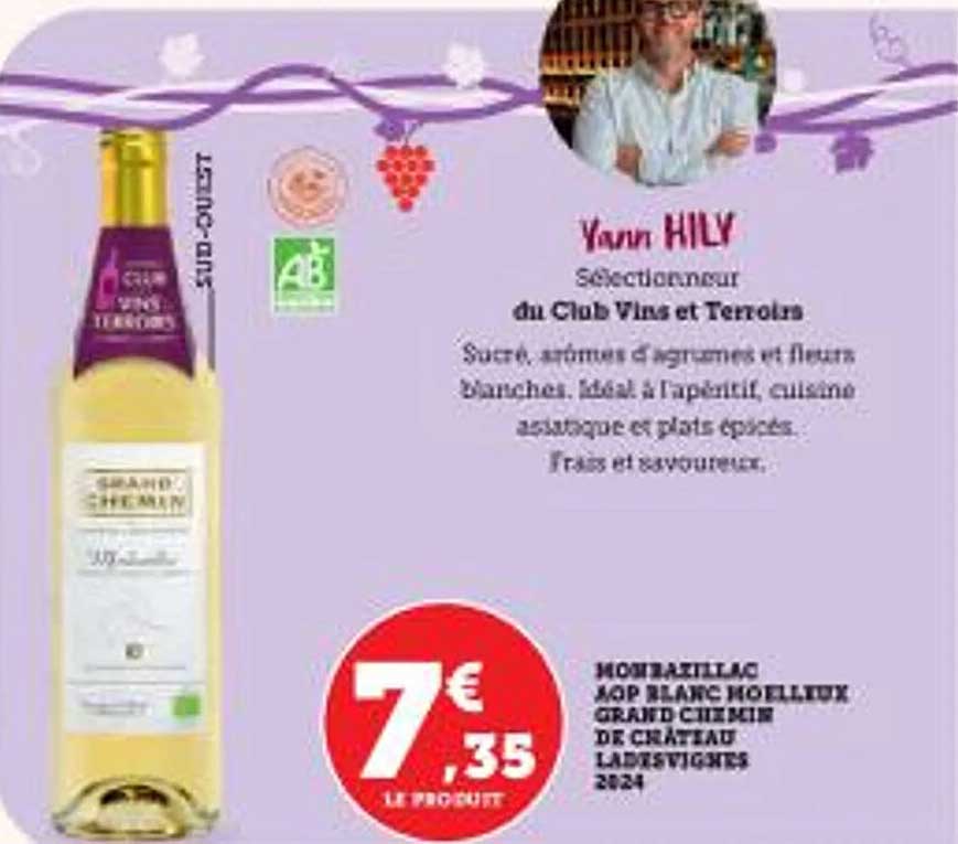 Mombazillac Moelleux Grand Chemin de Grateau