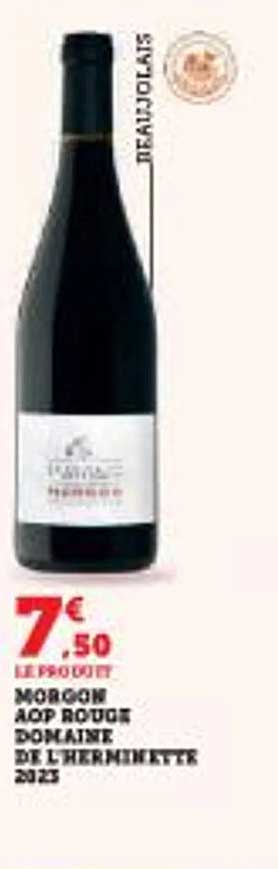 MORGON AOP ROUGE DOMAINE DE L'HERMINETTE 2023