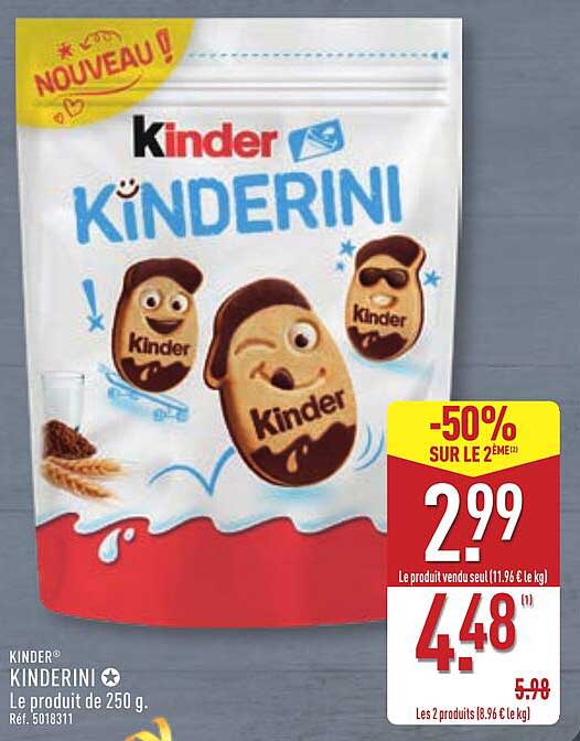 NOUVEAU ! Kinder KINDERINI