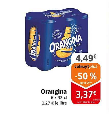 Orangina 6 x 33 cl