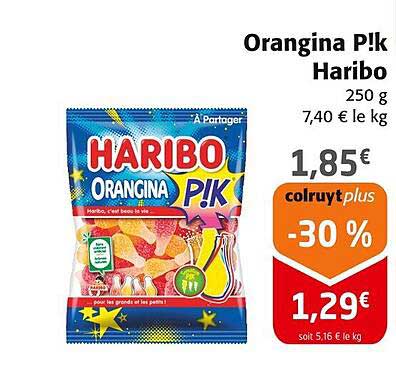 Orangina P!k Haribo