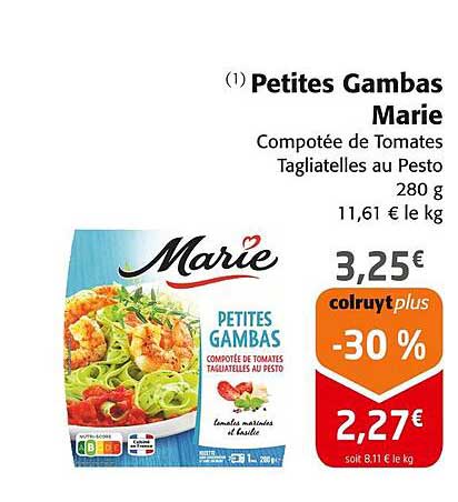 Petites Gambas Marie