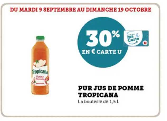 PUR JUS DE POMME TROPICANA