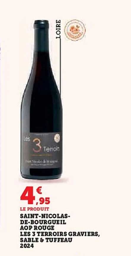 SAINT-NICOLAS-DE-BOURGUEIL AOP ROUGE