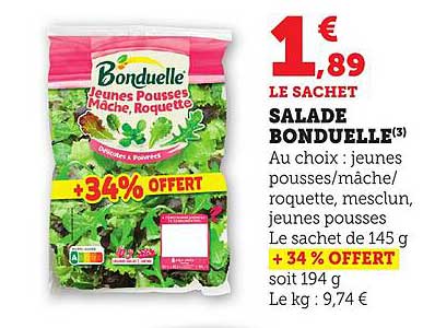 SALADE BONDUELLE