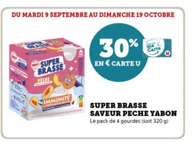 SUPER BRASSE SAVEUR PECHE YABON