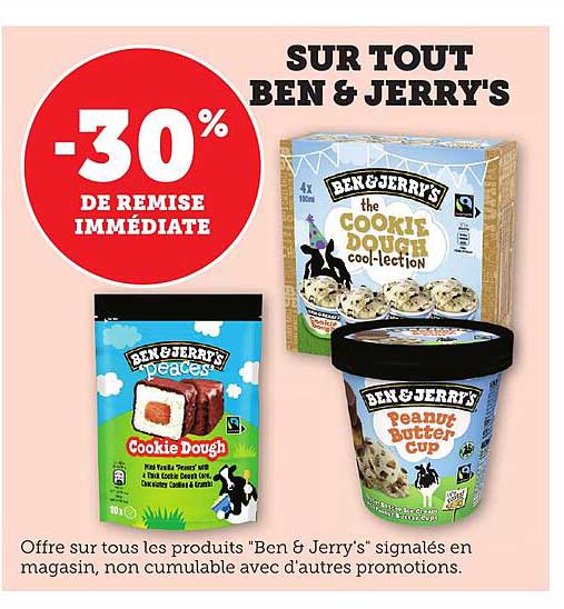 SUR TOUT BEN & JERRY'S
