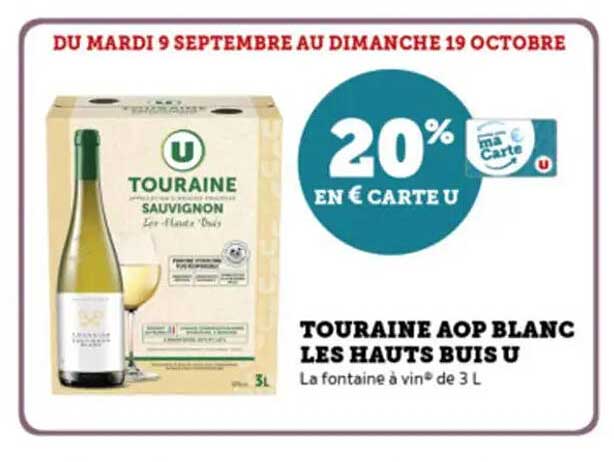 TOURAINE AOP BLANC LES HAUTS BUIS U