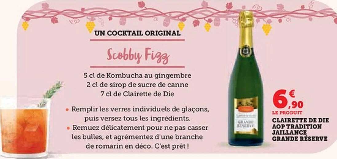 UN COCKTAIL ORIGINAL - Scobby Fizz