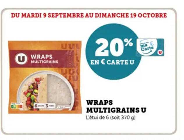 WRAPS MULTIGRAINS U