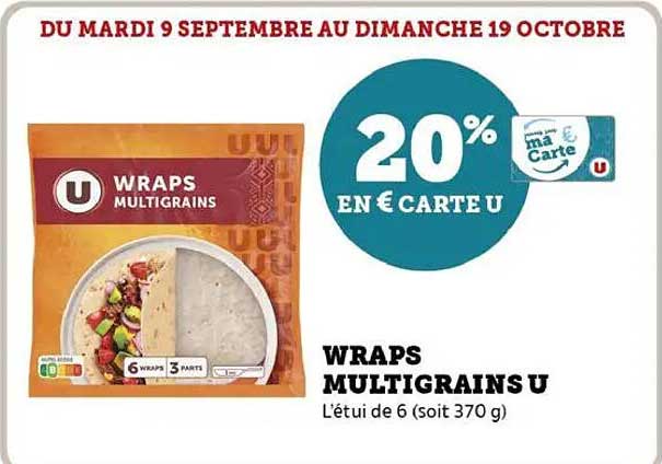 WRAPS MULTIGRAINS U