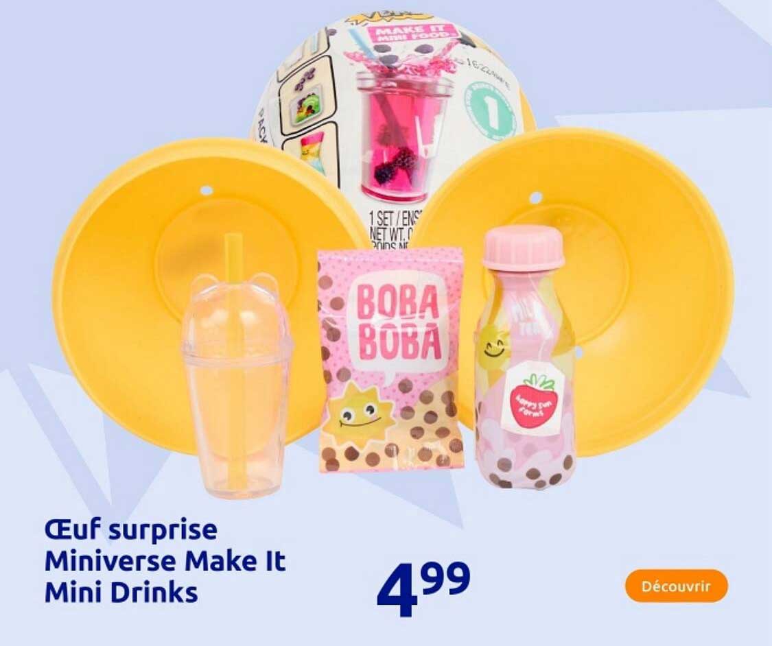 Œuf surprise Miniverse Make It Mini Drinks
