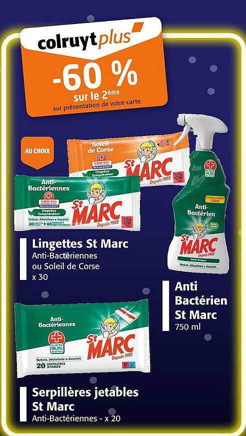 60 % sur le 2ème sur présentation de votre carte.
