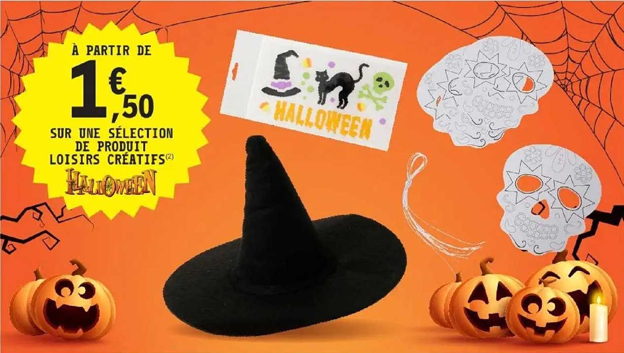 À PARTIR DE 1,50 € SUR UNE SÉLECTION DE PRODUIT LOISIRS CRÉATIFS