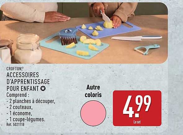 ACCESSOIRES D'APPRENTISSAGE POUR ENFANT