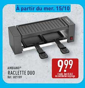 AMBIANO® RACLETTE DUO