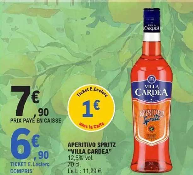 APERITIVO SPRITZ “VILLA CARDEA”
