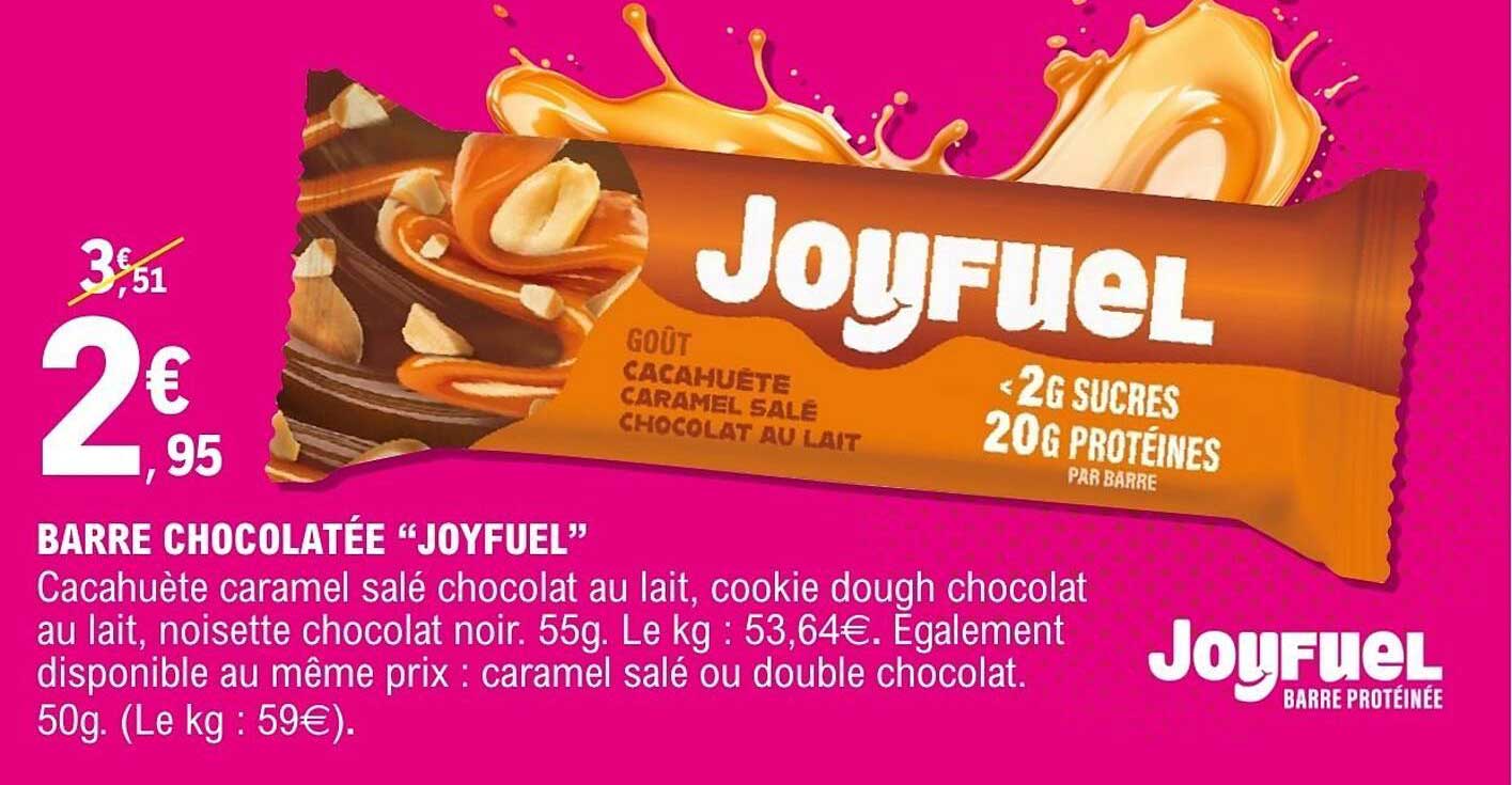 BARRE CHOCOLATÉE “JOYFUEL”