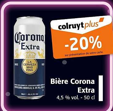 Bière Corona Extra