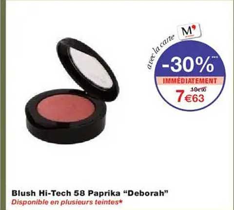 Blush Hi-Tech 58 Paprika “Deborah”