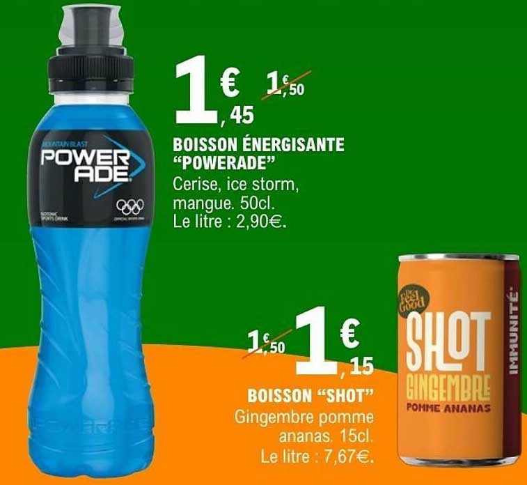 BOISSON ÉNERGISANTE "POWERADE"