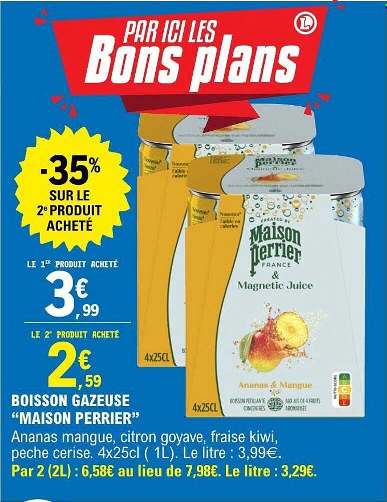 BOISSON GAZEUSE "MAISON PERRIER"