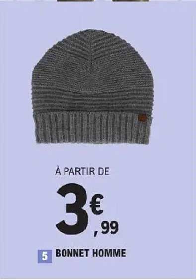 BONNET HOMME