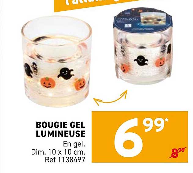 BOUGIE GEL LUMINEUSE