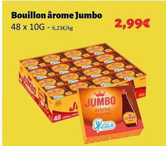 Bouillon arôme Jumbo