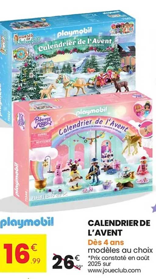 CALENDRIER DE L'AVENT