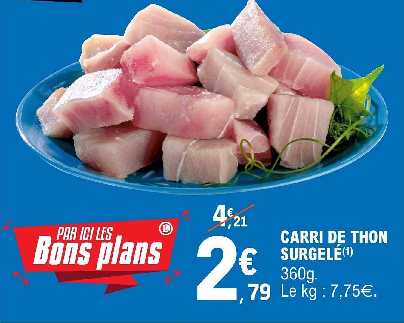 CARRE DE THON SURGELE