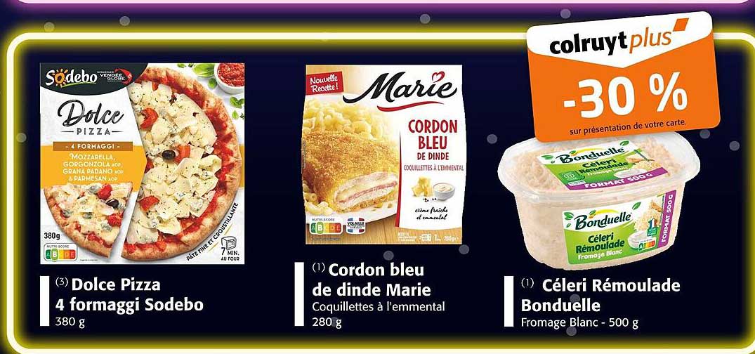 Célérité Rémoulade Bonduelle - 30 % sur présentation de votre carte