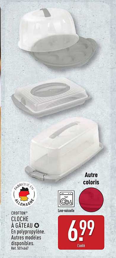 CLOCHE À GÂTEAU