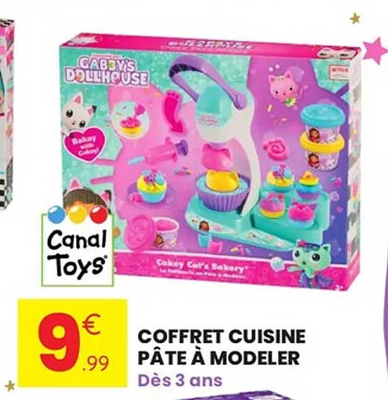 COFFRET CUISINE PÂTE À MODÉLER