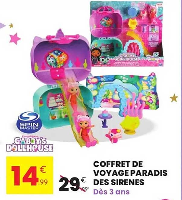 COFFRET DE VOYAGE PARADIS DES SIRENES