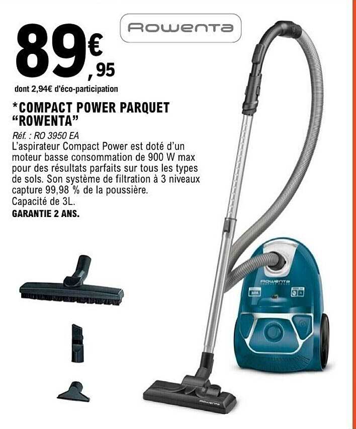 *COMPACT POWER PARQUET “ROWENTA”