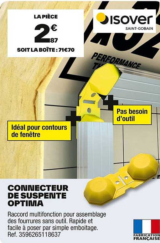 CONNECTEUR DE SUSPENTE OPTIMA