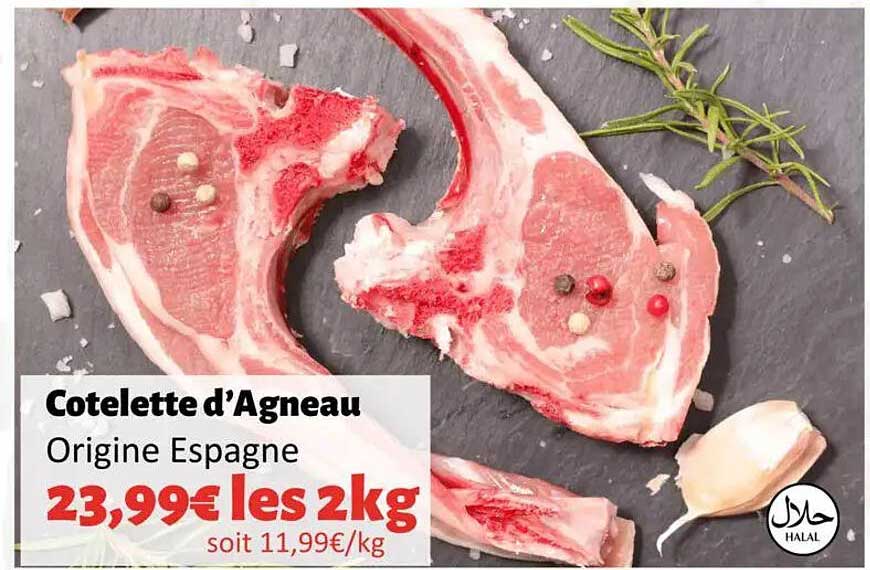 Cotelette d'Agneau