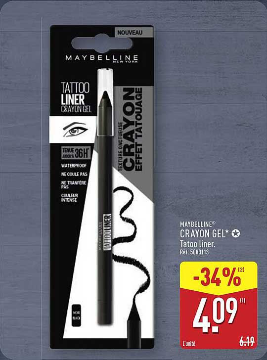 CRAYON GEL* Tatou Liner.