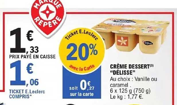 CRÈME DESSERT "DÉLISSE"