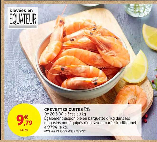 CREVETTES CUITES