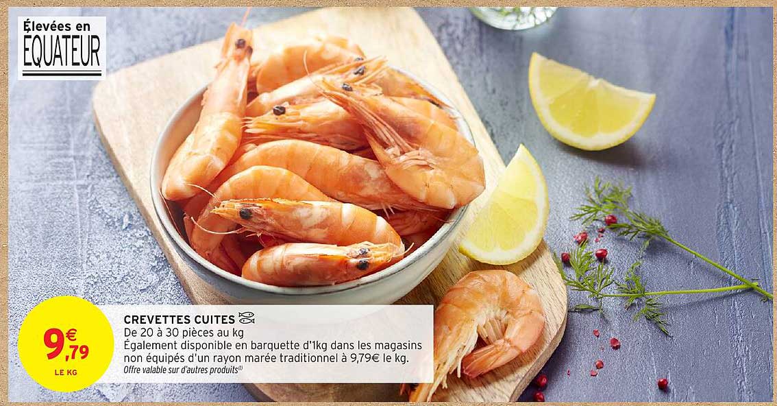 CREVETTES CUITES