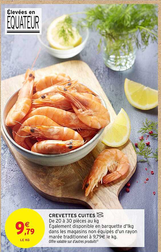 CREVETTES CUITES