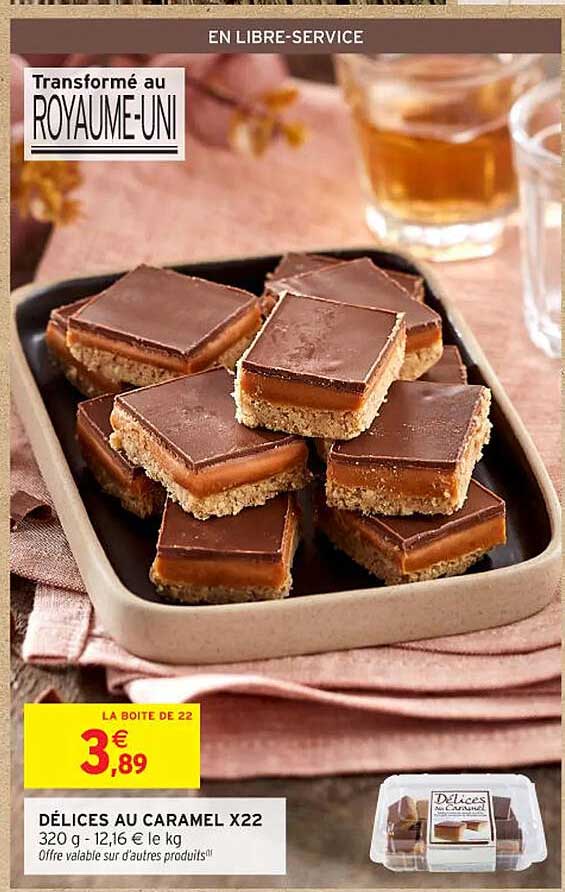DÉLICES AU CARAMEL X22