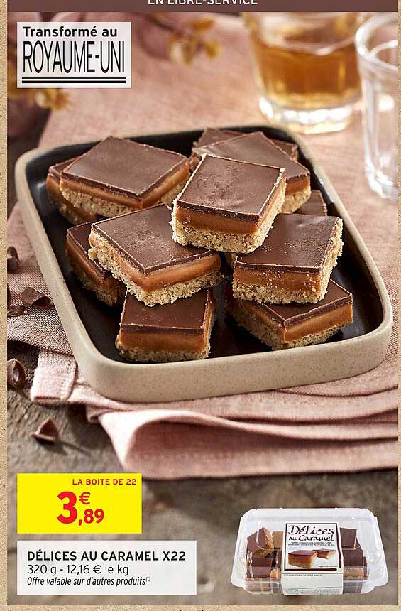 DÉLICES AU CARAMEL X22